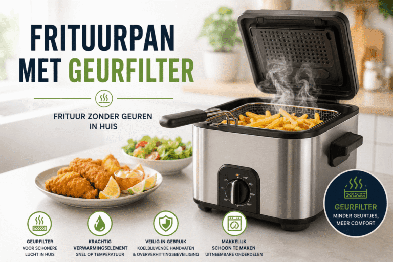 Frituurpan met Geurfilter