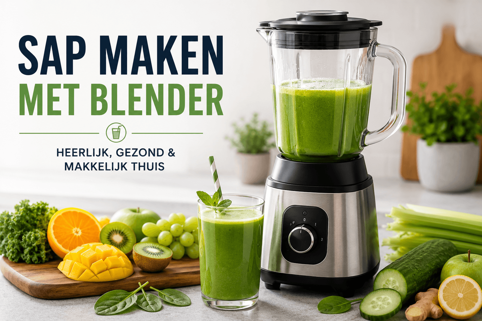 Sap Maken met Blender 1
