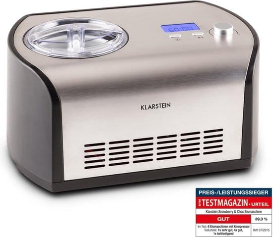 Klarstein Snowberry en Choc compressor ijsmachine