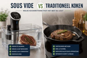 Sous Vide vs Traditioneel Koken