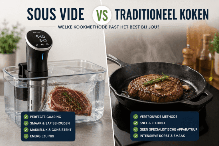 Sous Vide vs Traditioneel Koken
